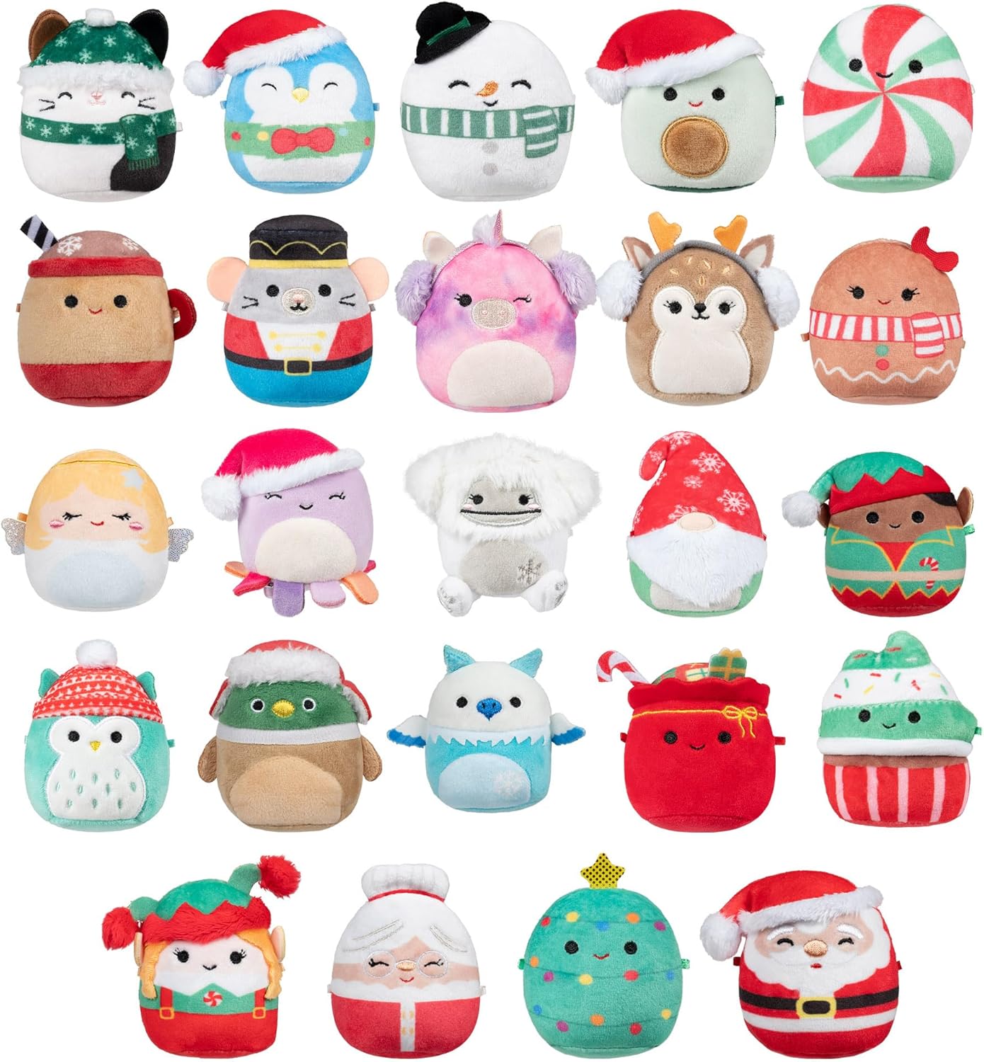 Squishmallows Julkalender – 24 dagar med mjuka minigosedjur & julöverraskningar Squishmallows Julkalender – 24 dagar med mjuka minigosedjur & julöverraskningar